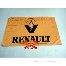 Bendera Renault 90X150CM Bendera poliester 100% Sepanduk Renault